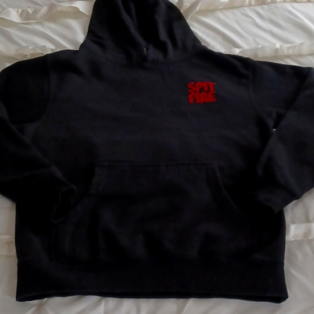 Hoodie black youth medium